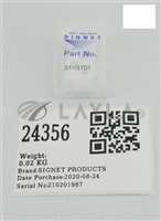 SIGNET ALUMINA FILAMENT CLAMP INSULATOR, E17037010 (NEW) 31-3701