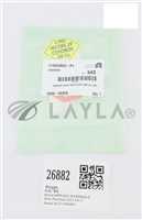 APPLIED MATERIALS CENTER HOLE GAS PLUG TOP DT ESC (NEW) 0200-06836