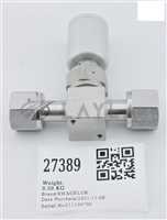 SWAGELOK HIGH PURITY BELLOWS SEALED VALVE, 1/2" SS-BN8FR8-CM