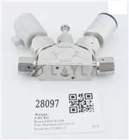 SWAGELOK BELLOWS SEALED DIAPHRAGM VALVE 6L-M4V-222P-3N