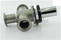 NOR-CAL 3-WAY PNEUMATIC ANGLE ISOLATION VALVE 3870-01212