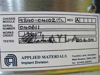 9240-04102/PX27A/AMAT Applied Materials 9240-04102 Cryo Interface Unit PX27A Lot of 2 Used/AMAT Applied Materials/_01