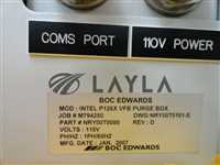 NRY00T0000/P126X VFB PURGE BOX/Edwards NRY00T0000 P126X VFB Purge Box Rev. D Used Working/Edwards/_01