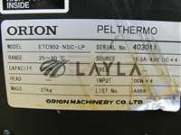 ETC902-NSC-LP/PEL THERMO/Heat Exchanger As-Is/Orion Machinery/-