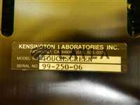 Touchscreen//Kensington Touchscreen Operator Interface 21-0E01-0044 CSMT-4 Tool Used Working/Kensington Laboratories/_01