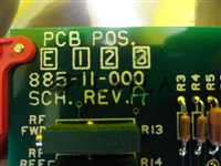 885-11-000/PCB POS. 3/MRC Materials Research 885-11-000 Analog Process PCB POS. 3 Rev. A Eclipse Used/MRC Materials Research Corp/_01
