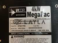 MXB-410511-33-EL/4kW MegaPac/Power Supply 97921756 Tested Low Output As-Is/Vicor/-