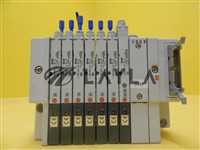 SVC4//TEL Tokyo Electron SVC4 7-Port Manifold SMC SQ1131Y-5-C4-Q PR300Z Used Working/TEL Tokyo Electron/_01