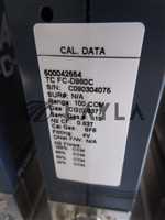 TC FC-D980C/-/Mass Flow Controller MFC CI2 100 CCM w/ CA-98D9-Z Adapter Used/Aera/-_01