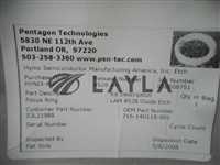 Focus Ring 4528 Etcher Refurbished