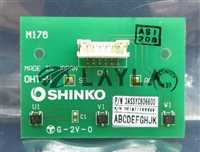 3ASSYC806600/M176/Shinko 3ASSYC806600 Interface Board PCB M176 Asyst VHT5-1-1 OHV Used Working/Shinko/_01