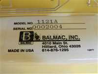 1121A//Balmac 1121A Vibration Monitor Semitool 61340-03 Used Working/Balmac/_01
