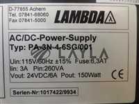 PA-3N-4-6SG/001/-/AC/DC Power Supply AMAT Applied Materials VeraSEM Used/Lambda/-_01