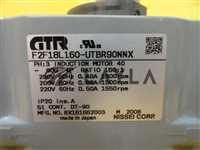 F2F18L160-UTBR90NNX/GTR/Nissei 3-Phase Induction Motor 40 Used Working/Nissei Corp/-_01