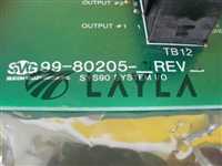 99-80205-01//SVG Silicon Valley Group 99-80205-01 SYS90 System I/O Board PCB Rev. C 90S Used/SVG Silicon Valley Group/_01