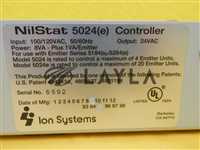 5024(e)//Nil Stat 5024(e) Static Control System Controller With 5284 FlowBar Used/Nil Stat/_01