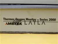 Ametek Series 2000 Thermox Oxygen Monitor 80457SE Used Working
