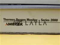 Series 2000//Ametek Series 2000 Thermox Oxygen Monitor 80457SE Used Working/Ametek/