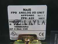 See Specifications/See Specifications/Matsushita Nais AFP0480 PLC FP0-A21 Vexta DFC1507 Cosel R10A-5 Used Working/Vexta Nais Cosel/_01