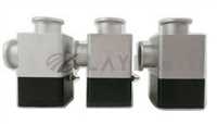 L6281-703//Varian L6281-703 Pneumatic Angle Valve NW-40-A/O Reseller Lot of 3 Working/Varian/_01