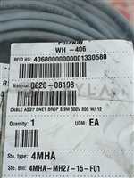 0620-08198//Amat 0620-08198 Cable Assy DNET DROP 8.9M 300V 80C W/ 12