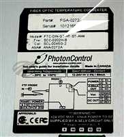 FGA-0272A/-/FGA-0272A / MODEL FTC-DIN-GT-HT-ST-AM4 FIBER OPTIC TEMP. CONVERTER / PHOTON CO/PHOTON CONTROL/_01