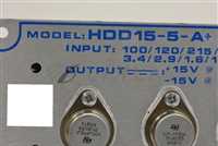 HDD15-5-A / CONDOR POWER SUPPLY, 15VDC,230-240V,50-60HZ,083-58035 / CONDOR