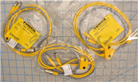 VB2-RK404T-0.5-2PSG3M-0.5-0.5(LOT OF 3) / TURCK CABLE, U10917-25, 0112U / TURCK