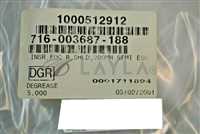 716-003687-188 / LAM, INSERT, FOCUS RING 200MM SHIELD ESC / LAM