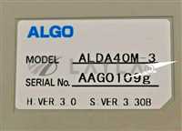 ALDA40M-3 / H:VER. 3.0, S: VER. 3.30B, CONTROL MODULE DIN MOUNT / ALGO