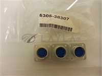 165-16/165-16/LOT OF 3 AMPHENOL 165-16 CIRCULAR CONNECTOR 9POS PANEL 5305-38307