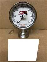 3SC15INFBTSS/3S-C-15I-NF-BT-SS/NEW CSE 3S-C-15I-NF-BT-SS PRESSURE 0-60PSI 3-1/4IN FACE GAUGE