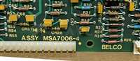 MSA7006-4 | MSA7006A00 | PC7008-4/MSA7006-4 | MSA7006A00 | PC7008-4/NEW BELCO MSA7006-4 | MSA7006A00 MII MICROPROCESSOR BOARD