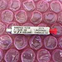 DELTA MICROWAVE P/N 0955-0446 BANDPASS FILTER
