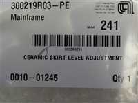APPLIED MATERIALS AMAT 0010-01245 CERAMIC SKIRT LEVEL ADJUSTMENT