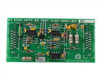 AMAT 0100-09041 REV001 APPLIED MATERIALS HEAT EXCHANGER INTERFACE BOARD PCB ASSY
