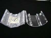 -/-/3426  Lot of 2 Quartz International 4" Wafer Carriers (Quartz Boats)/Quartz International/_01