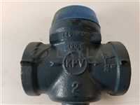 -/-/KVP 104451 Threaded Steel Plug Valve 2"