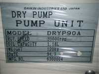 dry pump unit